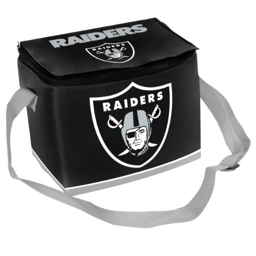 FOCO Oakland Raiders Big Logo Team Lunch Bag