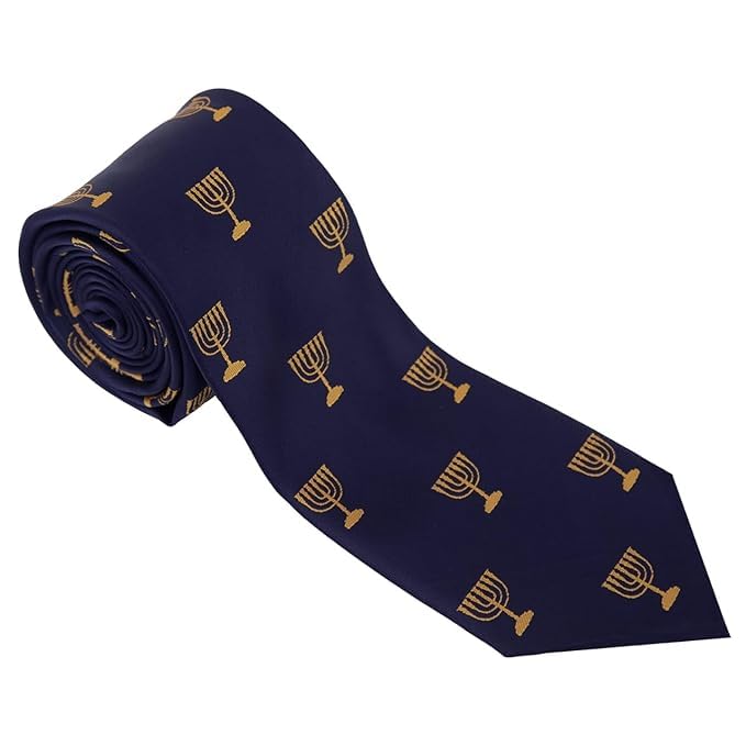Necktie for Men, Polyester, Religious Spiritual Theme, Praying Hands Print, Multicolour, One Size-image-28