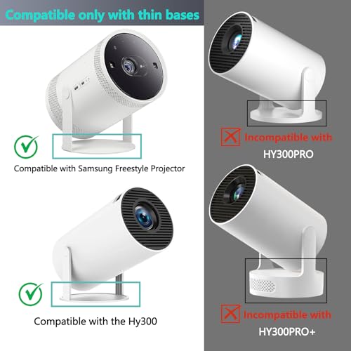 Soporte de pared para mini proyector con base estable compatible con HY300 PRO portátil 3
