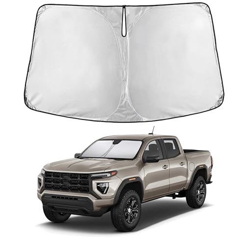 EcoNour Windshield Sunshade Compatible for GMC Canyon 2023 2024 2025