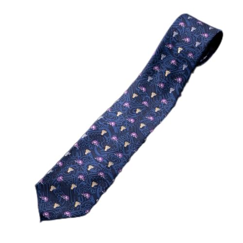 国宝火焔型土器NO.1ネクタイ[191-A(ブルー)]