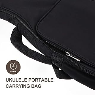Generic Housse pour ukulélé ténor de 66 à 68 cm, étanche, avec bandoulière réglable, poignée, rembourrage épais - Les Beatles, Paul McCartney, John Lennon, RIngo Starr, George Harrison Generic Housse pour ukulélé ténor de 66 à 68 cm, étanche, avec bandoulière réglable, poignée, rembourrage épais – Image 6