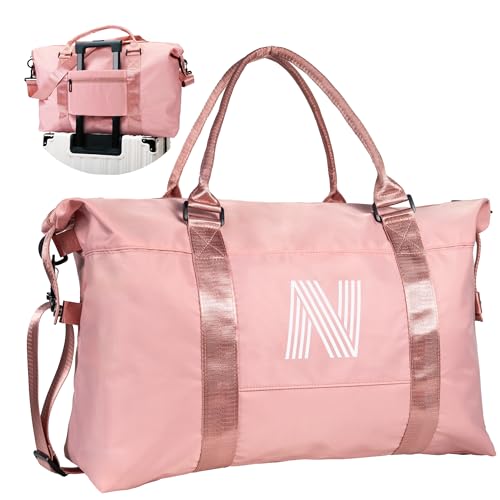 Image of Teen Girl Gifts 13 14 15 16 Year Old, Initial Travel Duffel Bag