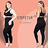 Shapermint-High-Waisted-Medium-Compression-Leggings-Shapewear-for-Women SHAPERMINT Compression Leggings for Women - Tummy Control Leggings for Women - Black Leggings Women - Womens Leggings - High Waisted Leggings - Black Leggings Tummy Control, Large