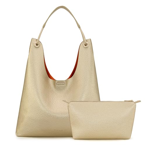 Image of Montana West Hobo Bag for Women Shoulder Purse Handbags with Detachable Makeup Bag
