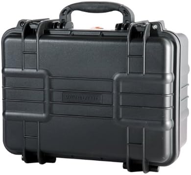 Vanguard Water and Dustproof 37F Professional Hard Case with Pick nPluck Foam Interior (Black, Large)