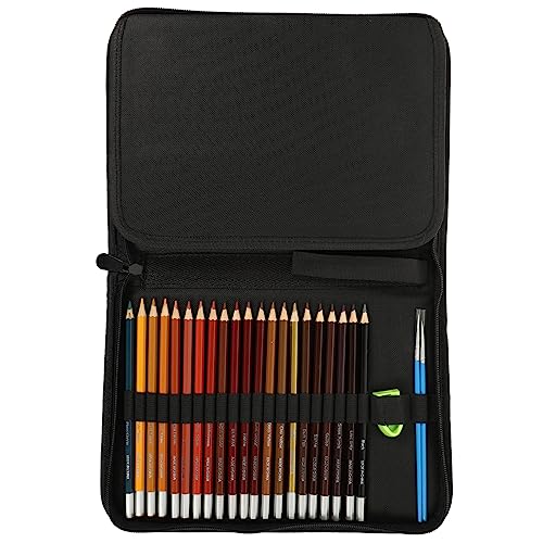 Crayons de couleurs professionnels en tilleul pour croquis de haute précision