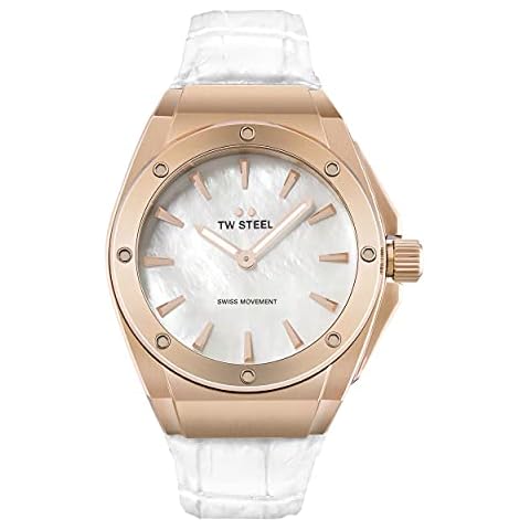 TW Steel Ladies Swiss Quartz Leather Watch CE4025 Cover