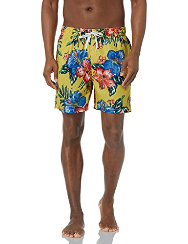 Image of Kanu Surf Men's Big Viper Extended Size Stripe Swim Trunk