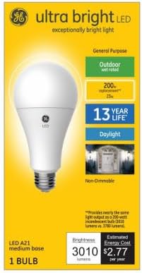 LED A21 E26 DL 200W 1PK