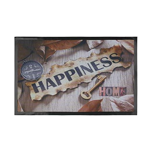 Montse Interiors, S.L. Alfombra Cocina Microfibra Antideslizante (Happiness, 50x80)