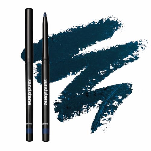 Sandstone Scandinavia Eyeliner Impermeabile Blu Per Occhi Sensibili – Ipoallergenico, Lunga Tenuta – Senza Profumo – Vegano & Cruelty-Free-image