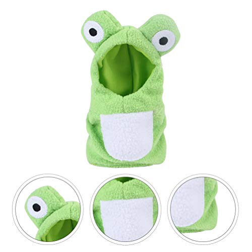 Nuobesty Bird Diaper Flight Suit Parrot Frog Costume Pet Small Animals Clothes Parakeet Cockatiel For Festival Home Party Halloween S Green #TOP4