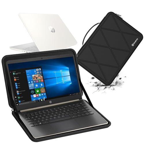 Housse rigide ordinateur HP 14 pouces Smatree pour sécuriser vos trajets en train ou au bureau