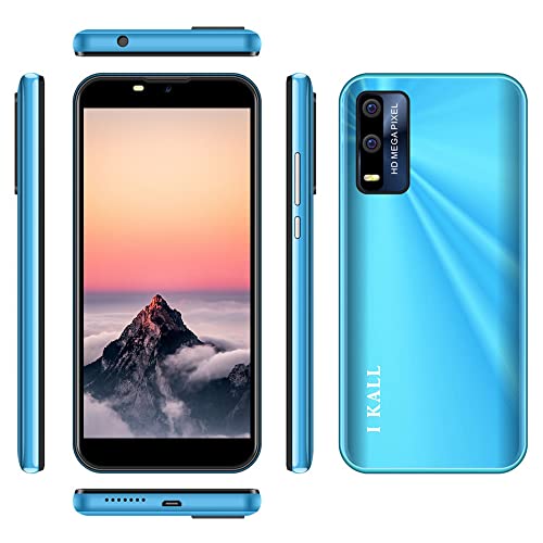 Image of IKALL Z1 4G Smartphone with Android 8.1 (4GB RAM, 5.5 Inch Display) (Blue)