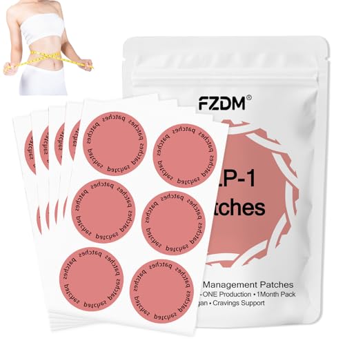 fzdm Shape Support Patche, Weightless Patches for Women, Crave Crusher | Healthy Shape Support - 30 Count Natural Wellness Management Patches for Belly & Waist Skin All Skin Types