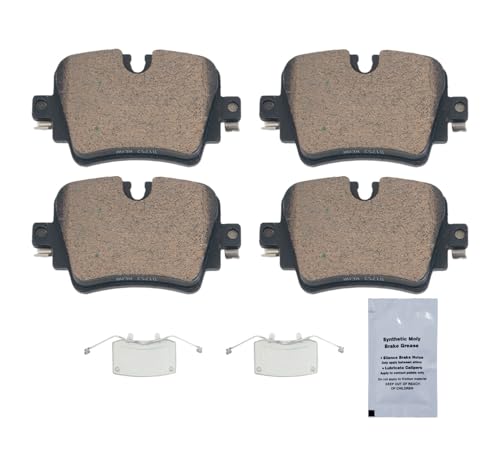 Image of HUSCH D1752 Rear Ceramic Brake Pads Kit Fit For Jaguar F-Type 2014-2021, For Jaguar XJ 2017-2018