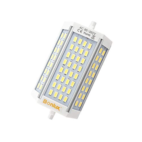 Bonlux 30W R7S J118 Dimmable Double Ended J Type LED Light Bulb R7S LED Floodlight 200W Halogen Replacement Lamp (Warm White 3000K, Pack of 2)