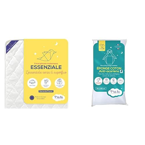 Protège matelas bébé 70x140 imperméable P'TIT LIT avec alèse absorbante en coton