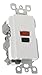 Leviton 6490-W GFCI Switch Receptacle 20A, White