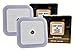 Harth Sleep Mode Night Light. (2-Pack) No Blue Light. Perfect for Nursery, Bedroom, Hallway, Bathroom. Auto Dark/Light Sensor. Amber LED, No Blue Light -Promotes Natural Melatonin Production
