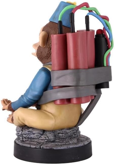 Exquisite Gaming: Call of Duty: Monkeybomb - Original Mobile Phone & Gaming Controller Holder, Device Stand, Cable Guys, Licensed Figure