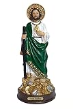 Gigi's Classy Kids 7inch Inch Saint St. Jude Thaddeus Statue Figurine Coins Money Religious Imagen San Judas Tadeo Estatua Figura