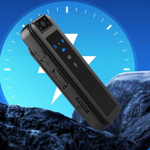 Câmera Vídeo Corporal Com Visão Noturna Full Hd - COM CARTÂO 32GB