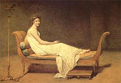 Madame Recamier,Jacques-Louis David,60x40cm