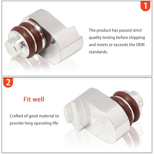 GNXfixt Swirl Flap Plug Drallklappenstopfen Kit für 3er F34 F30 F31 4er F32 F33 F36 5er GT F07 F10 F11 6er F12 F13 F06 7er F01 X3 F25 X4 F26 X5 F15 F85 X6 E71 E72 F16 F86 N57 Ansaugkrümmer Dichtung 1