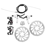 BESPORTBLE Bike Disc Brake Kit Mountain Bike Disc Brakes Mechanical Disk Brake Bike Disc Brake Accessories Multi-spoke Support Angle Enhanced Braking Performance
