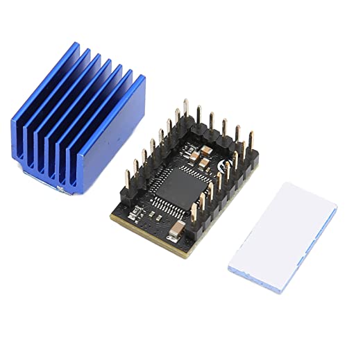 Pilote de Moteur Pas à Pas pour Imprimante 3D, Avec Dissipateur Thermique Et Autocollant, QHV5160 Pilote Haute Tension, Tension de 8 à 60V, Pièces pour Imprimante 3D pour La Maison Et Le Bureau.