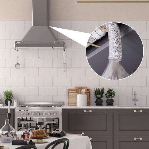 Image of Aluminum Foil Tape with Adhesive Backing for Ductwork High Temperature Resistant Silver Tape for HVAC Ducts and Pipe Systems Repairing (1 Roll)