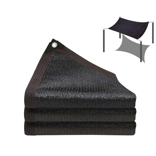 Toldo parasol para terraza de 8x10 m transpirable rectangular contra calor y rayos UV en jardín 2