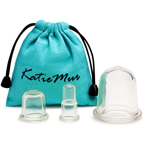 Cupping Therapy Set Silicone Anti Cellulite Cup Vacuum Suction Massage Cups Facial Cupping Set Body and Face Massager for Adults Home Use (Turquoise)