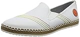 weiche Decksohle Rieker Damen M2251 Slipper, Weiss / 80, 39 EU