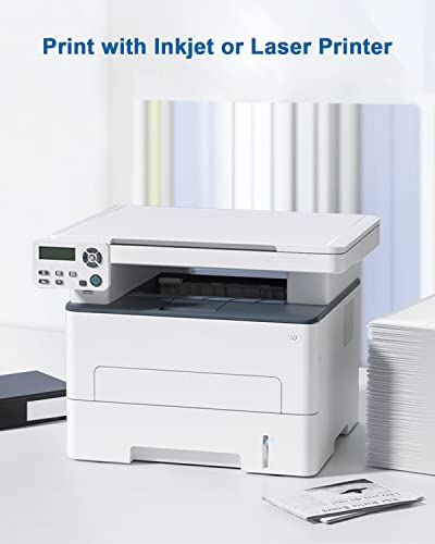 2" X 4" Shipping Address Labels Compatible With 5163, 5263, 8163, Polono Internet Mailing Shipping Labels, Sticker Labels For Laser/Inkjet Printer, Permanent Adhesive (1000 Labels, 100 Sheets) #TOP2