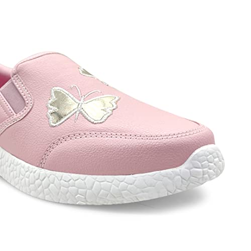 Image of KazarMax Women PU Embroidered Slipon Sneakers | Loafer| Casual Shoes