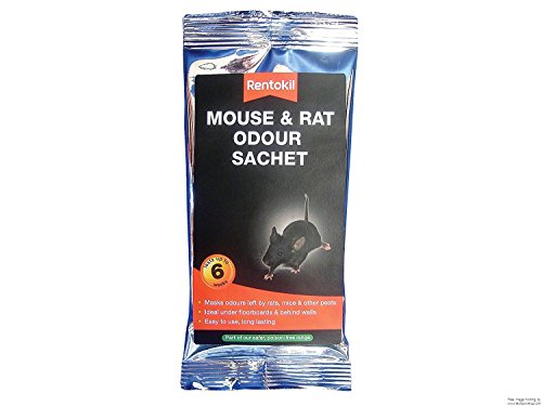 3x Rentokil FM24 Mouse and Rat Odour Sachets