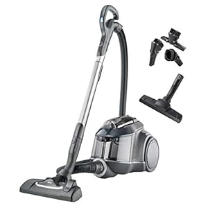 AEG LX9-3-STM stofzuiger zonder zak (3D filtersysteem, 650 Watt, incl. extra sproeiers, XL-wielen, gemakkelijk te legen bedienen, slechts 72 dB (A), 12 m actieradius, 1,6 l stofbak, petrol)