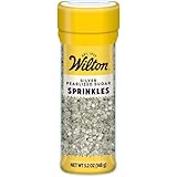 Wilton 710-042 Pearlized Sugar Food Decorative, Silver