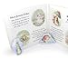 Peter Rabbit / The World of Beatrix Potter Bath Time Books - Activity Books for kids, Bath book, 6 Padded suction cups, 1 Mesh bag