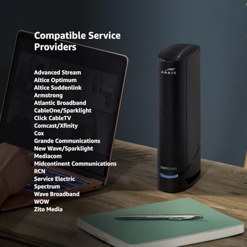 image for ARRIS (G18) - Cable Modem Router Combo - Fast DOCSIS 3.1 Multi-Gigabit