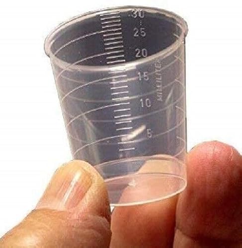 Lot de 80 gobelets à médicaments de 30 ml