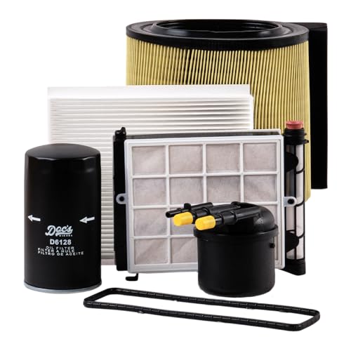 Doc's Diesel Filter Combo Kit DFD4625+D6128+DPA10580+D3806 | Compatible with Ford