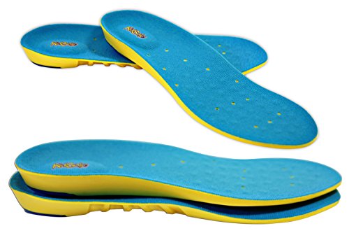 Children's Athletic Memory Foam Insoles for Arch Support and Comfort for Active Children ((24 CM) Kids Size 2-6)2