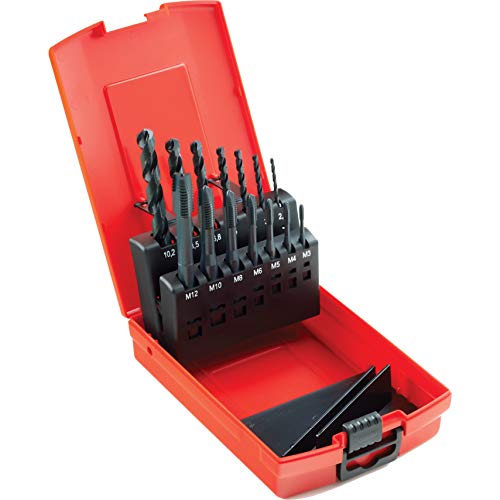 Dormer L114306 Series L114 HSS DIN TapDrill Set, Bright, E240 + A108