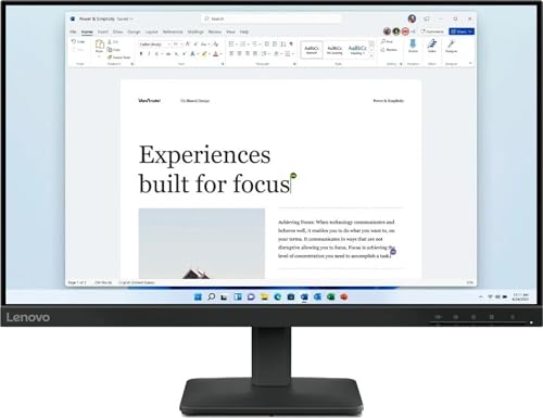 Lenovo Monitor 24 L24 4e Full HD IPS 100Hz FreeSync - vue 7