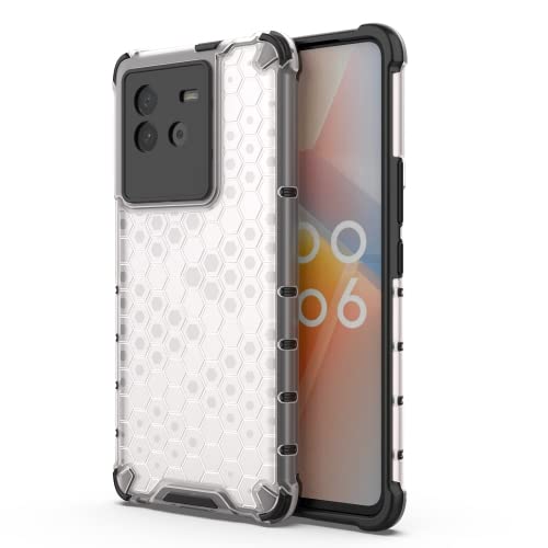 Cassby Hard Back Case Cover for iQoo Neo 6 5G Anti Slip Ultra Thin Shockproof Reinforced Corners (Polycarbonate|Transparent) (B0C158WBSF) Amazon Price History, Amazon Price Tracker