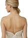 Mariell Ivory Glass Pearl & Crystal Backdrop Necklace for Wedding, Brides and Prom - Handmade in The USA